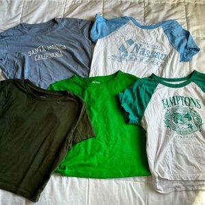 PACK OF 5 Baby Tee Set